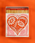 Allumettes Archivist Botanical heart matchbox - La Quincaillerie Remoise