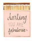 Allumettes Archivist Darling, You Are Fabulous - La Quincaillerie Remoise