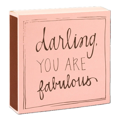 Allumettes Archivist Darling, You Are Fabulous - La Quincaillerie Remoise