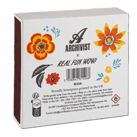 Allumettes Archivist Flower - La Quincaillerie Remoise