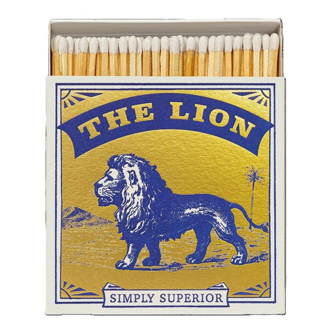 Allumettes Archivist Gold Lion - La Quincaillerie Remoise