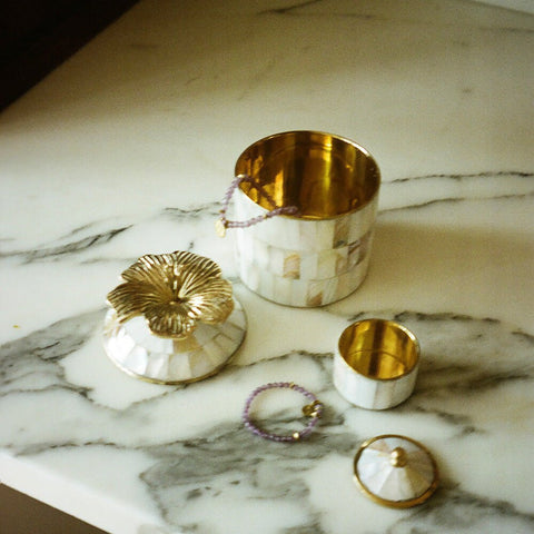 Boîte A Bijoux Bailey nacrée - La Quincaillerie Remoise