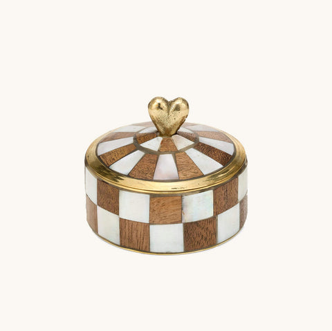 Boîte A Bijoux Coeur Woody - La Quincaillerie Remoise