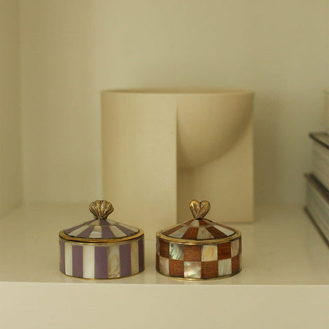 Boîte A Bijoux Coeur Woody - La Quincaillerie Remoise