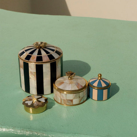 Boîte Coeur Nacré Honey - La Quincaillerie Remoise