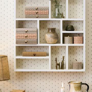 Boite en bambou rectangulaire avec couvercle rabattable - La Quincaillerie Remoise