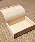 Boite en bambou rectangulaire avec couvercle rabattable - La Quincaillerie Remoise