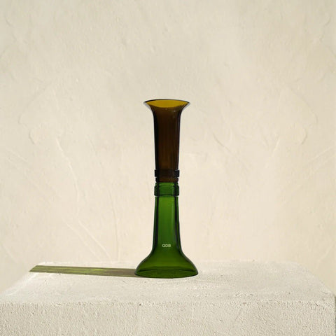 Bougeoir Cannelle Vert M - La Quincaillerie Remoise