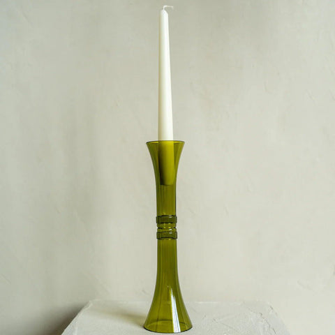 Bougeoir Feuille Morte M - La Quincaillerie Remoise