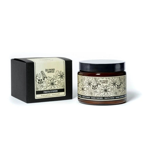 Bougie 3 Mèches Fruits d'Hiver - La Quincaillerie Remoise