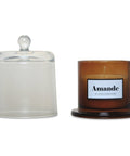 Bougie cloche ambre amande douce - La Quincaillerie Remoise