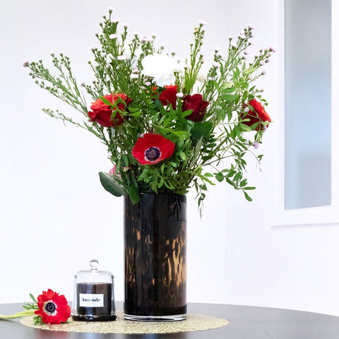 Bougie cloche ambre amande douce - La Quincaillerie Remoise