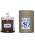 Bougie cloche ambre figue boisée - La Quincaillerie Remoise