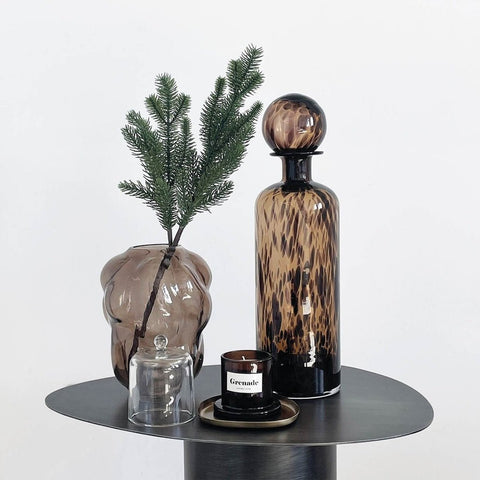 Bougie cloche ambre grenade acidulée - La Quincaillerie Remoise