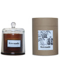 Bougie cloche ambre grenade acidulée - La Quincaillerie Remoise