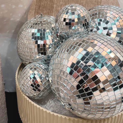 Boules à facettes disco 10 cm - La Quincaillerie Remoise