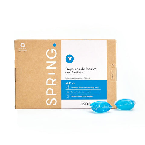 Capsules De Lessive Air Frais - La Quincaillerie Remoise