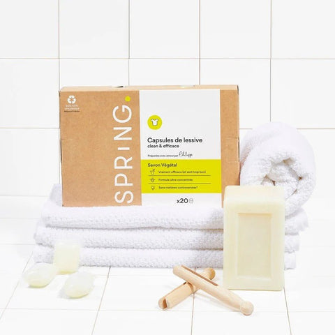 Capsules De Lessive Savon Végétal - La Quincaillerie Remoise