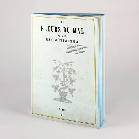 Carnet de notes Libri Muti Les Fleurs du mal - La Quincaillerie Remoise