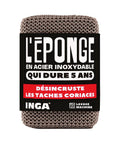 Éponge en Acier Inoxydable - La Quincaillerie Remoise