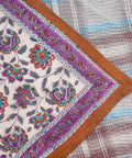 Foulard grand format Berry Améthyste - La Quincaillerie Remoise