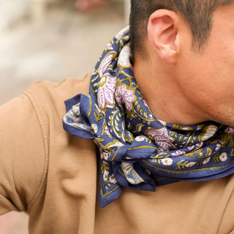 Foulard grand format TAJ - La Quincaillerie Remoise