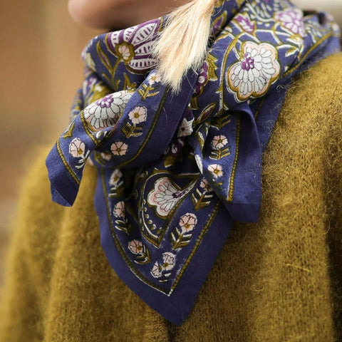 Foulard grand format TAJ - La Quincaillerie Remoise