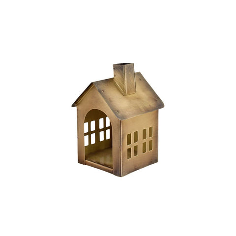 Maison Rectangulaire En Laiton Antique Taille L - La Quincaillerie Remoise