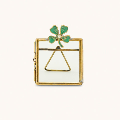 Mini Cadre Photo Trèfle Porte bonheur - La Quincaillerie Remoise