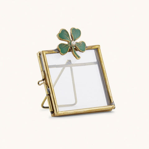 Mini Cadre Photo Trèfle Porte bonheur - La Quincaillerie Remoise