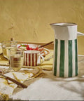 Pichet Porcelaine Mykonos Vert - La Quincaillerie Remoise