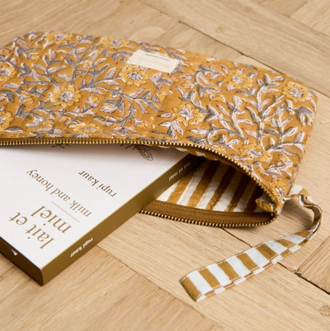 Pochette Scarlett Gold M - La Quincaillerie Remoise