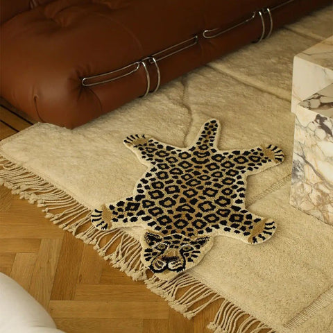 Tapis Loony Léopard Small - La Quincaillerie Remoise