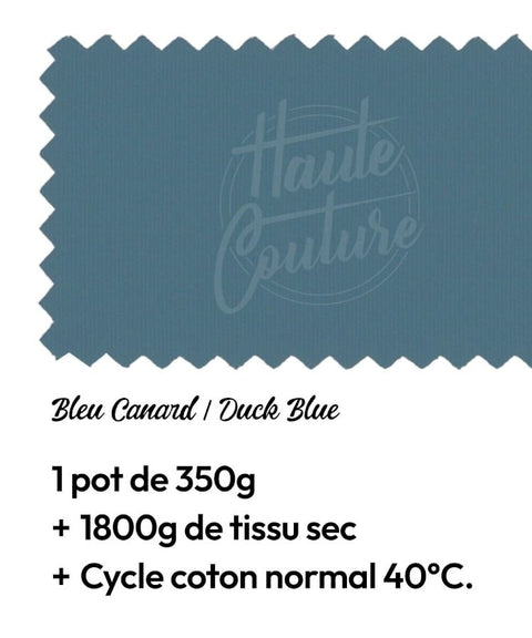 Teinture Textile Bleu Canard - La Quincaillerie Remoise