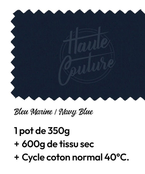 Teinture Textile Bleu Marine - La Quincaillerie Remoise