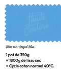 Teinture Textile Bleu Roi - La Quincaillerie Remoise