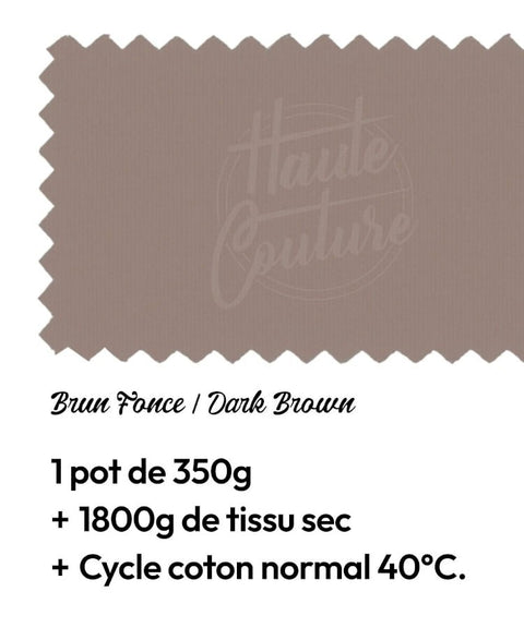 Teinture Textile Brun Foncé - La Quincaillerie Remoise
