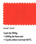 Teinture Textile Corail - La Quincaillerie Remoise
