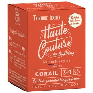 Teinture Textile Corail - La Quincaillerie Remoise
