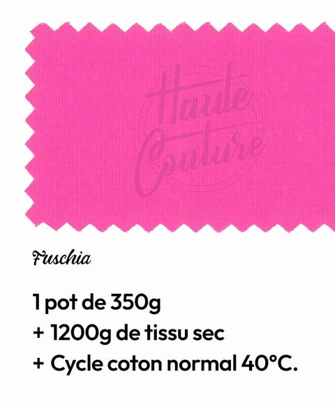 Teinture Textile Fushia - La Quincaillerie Remoise