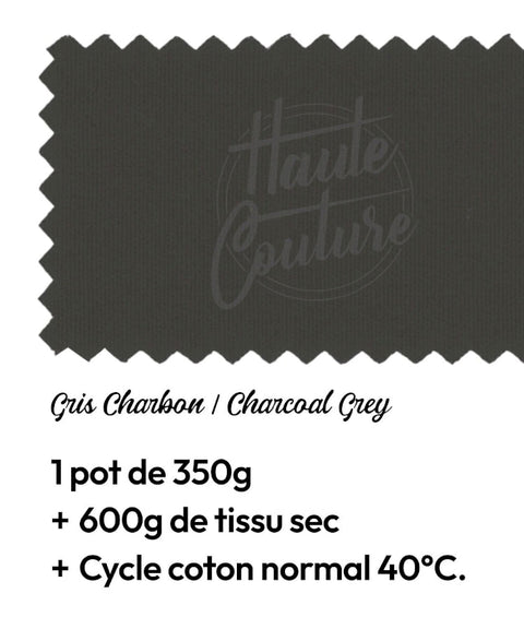 Teinture Textile Gris Charbon - La Quincaillerie Remoise