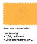 Teinture Textile Jaune Safran - La Quincaillerie Remoise