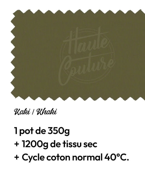 Teinture Textile Kaki - La Quincaillerie Remoise