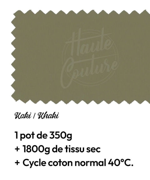 Teinture Textile Kaki - La Quincaillerie Remoise