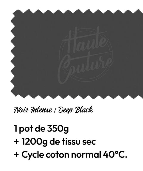 Teinture Textile Noir Intense - La Quincaillerie Remoise