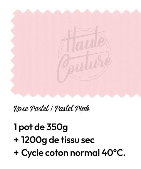 Teinture Textile Rose Pastel - La Quincaillerie Remoise