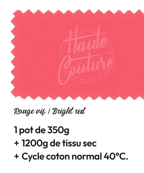 Teinture Textile Rouge Vif - La Quincaillerie Remoise