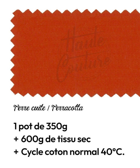 Teinture Textile Terre cuite, Terracotta - La Quincaillerie Remoise