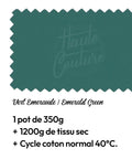 Teinture Textile Vert Émeraude - La Quincaillerie Remoise