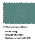Teinture Textile Vert Émeraude - La Quincaillerie Remoise